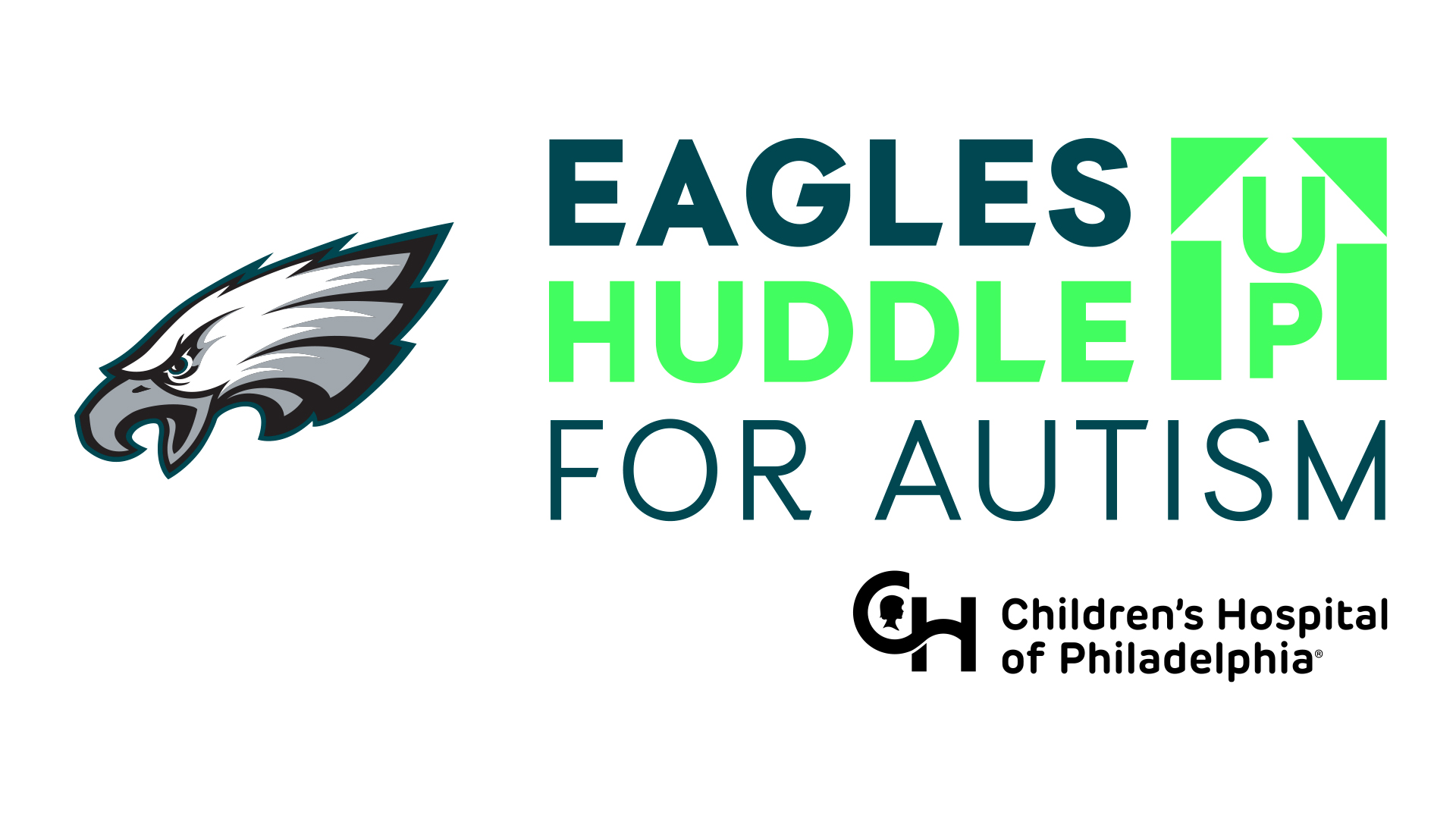 Huddle Up For Autism Logo